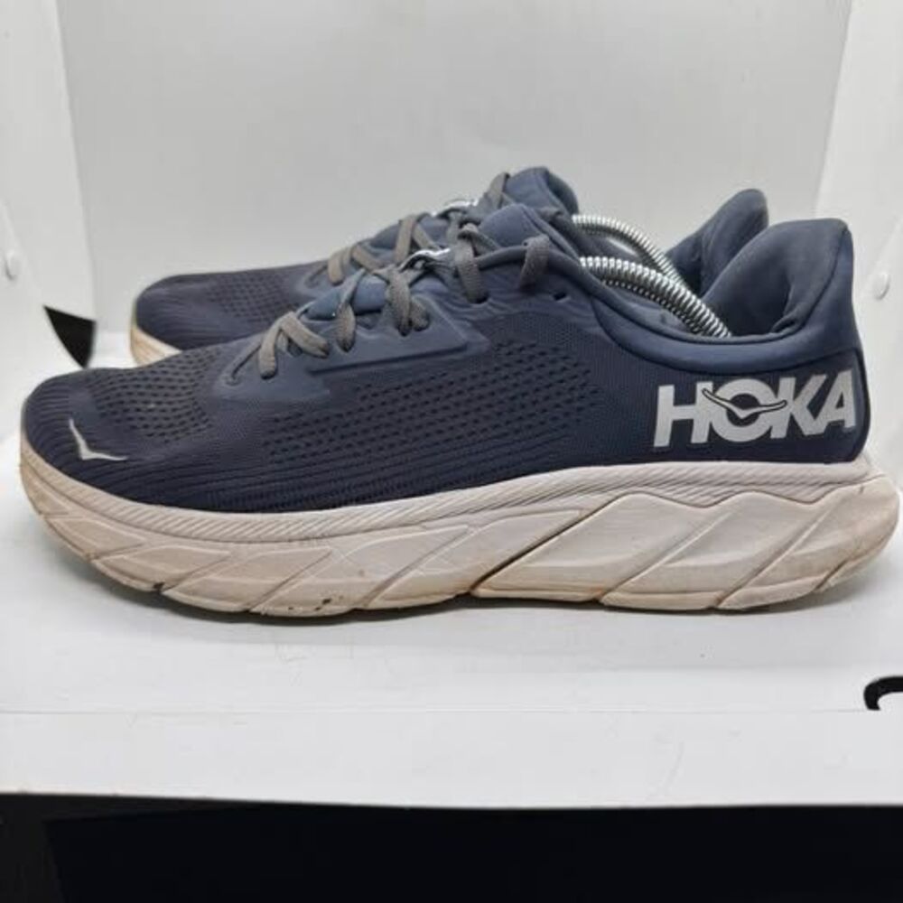 Hoka Arahi 7 Mens 11D Blue Navy Shoes sneakers
